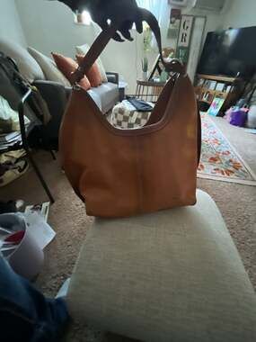 Cavalcanti Made in Italy Genuine Leather Hobo Shoulder Bag
